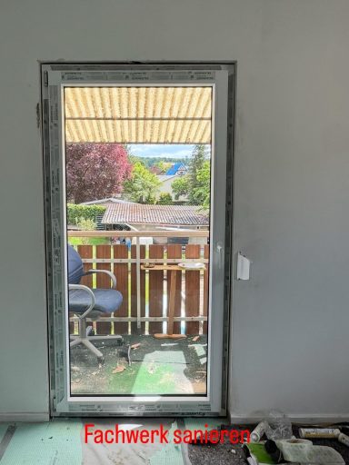 Fenstersanierung in Fachwerkhaus